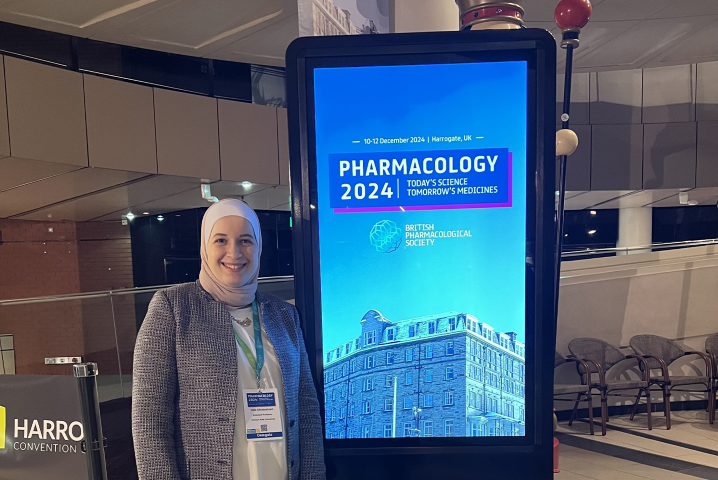 الدكتورة الحباشنة من صيدلة عمان العربية تشارك في المؤتمر Pharmacology 2024 في بريطانيا