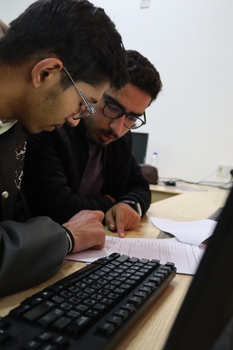 كلية العلوم وتكنولوجيا المعلومات في جامعة الزيتونة تنظم فعالية (ساعة برمجة العالمية)