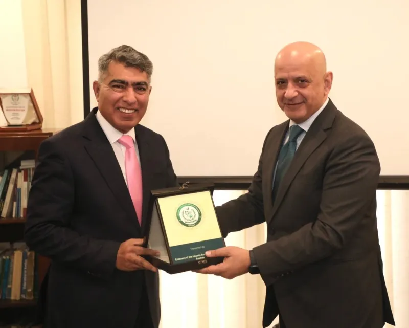 الحاج توفيق تجارة عمان تتطلع لمزيد من التعاون الاقتصادي مع باكستان