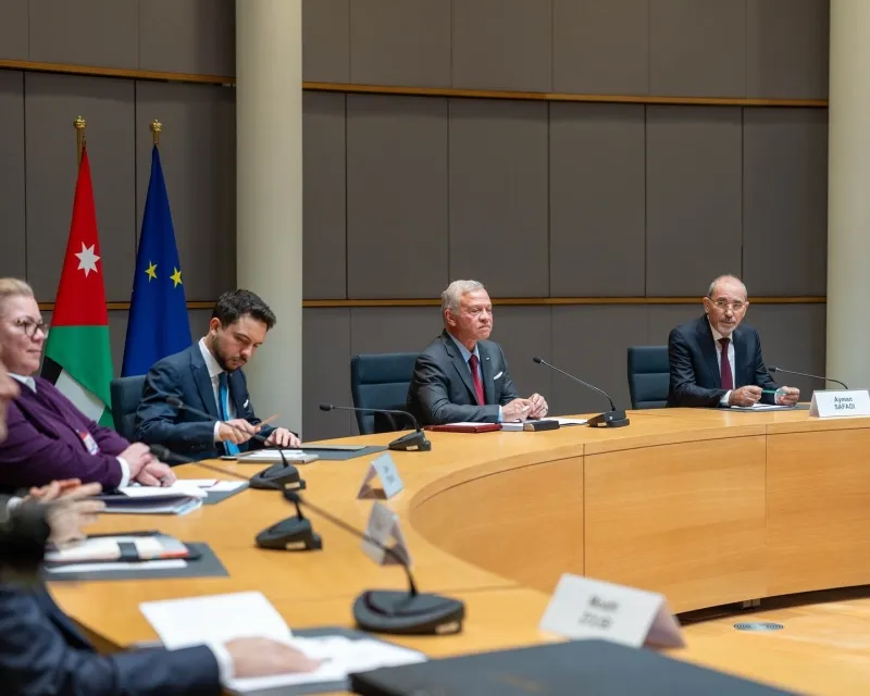 ولي العهد الشراكة الأردنية الأوروبية تعزز التعاون الاقتصادي والاستقرار في الإقليم