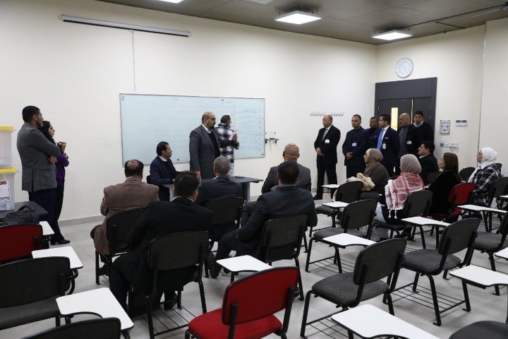 إعلان نتائج انتخابات البرلمان الطلابي في ( الشرق الأوسط )