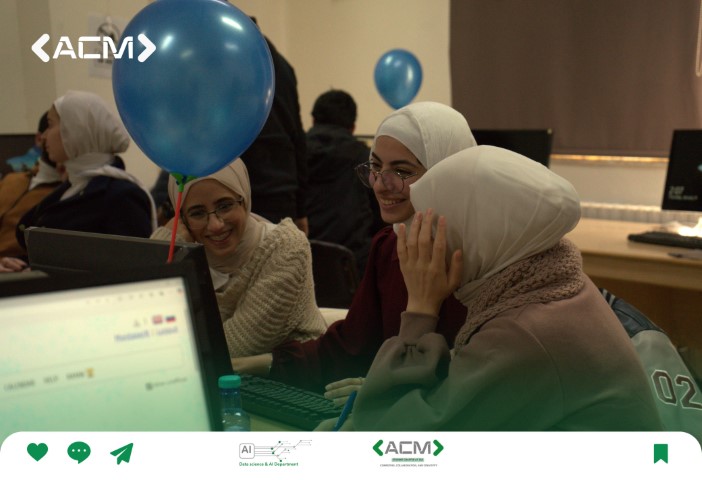 نجاح مسابقة (Crack The Code) التي نظمها فريق ACM في جامعة الزيتونة الأردنية