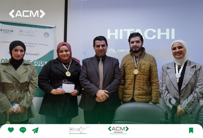نجاح مسابقة (Crack The Code) التي نظمها فريق ACM في جامعة الزيتونة الأردنية