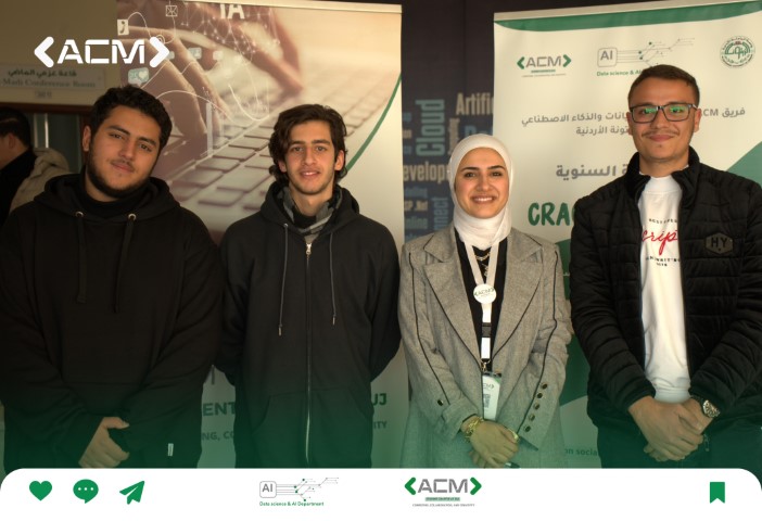 نجاح مسابقة (Crack The Code) التي نظمها فريق ACM في جامعة الزيتونة الأردنية