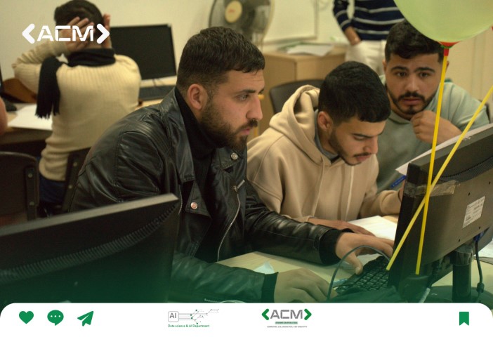نجاح مسابقة (Crack The Code) التي نظمها فريق ACM في جامعة الزيتونة الأردنية
