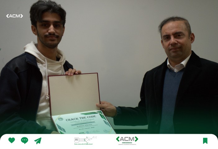 نجاح مسابقة (Crack The Code) التي نظمها فريق ACM في جامعة الزيتونة الأردنية