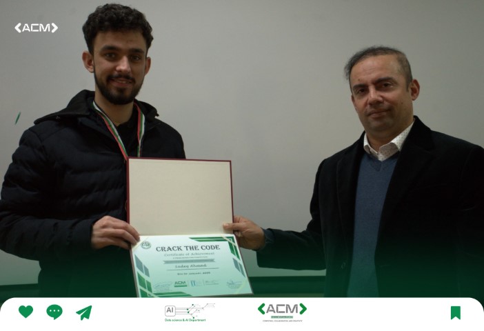 نجاح مسابقة (Crack The Code) التي نظمها فريق ACM في جامعة الزيتونة الأردنية