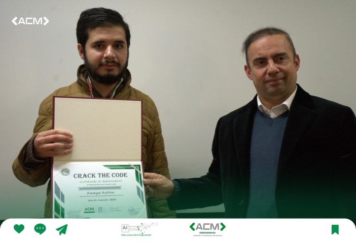 نجاح مسابقة (Crack The Code) التي نظمها فريق ACM في جامعة الزيتونة الأردنية
