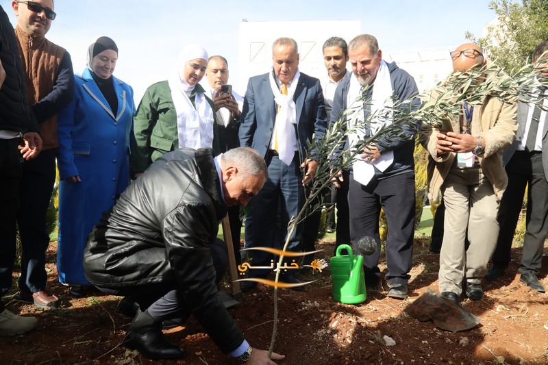 جامعة العلوم التطبيقية الخاصة تستضيف احتفالية يوم الشجرة بتنظيم وزارة الزراعة