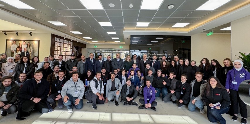 افتتاح مركز (ابتكار كلية تكنولوجيا المعلومات) في جامعة الشرق الأوسط