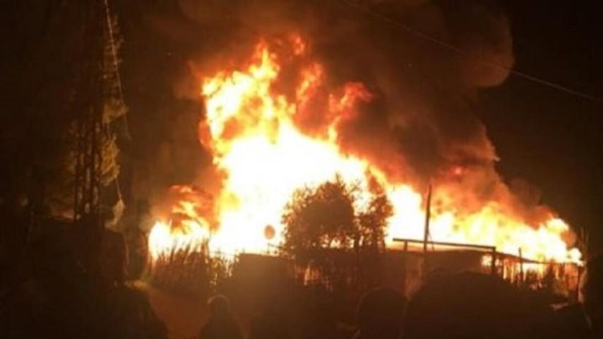 اندلاع حريق في مخيم للنازحين السوريين في لبنان    فيديو