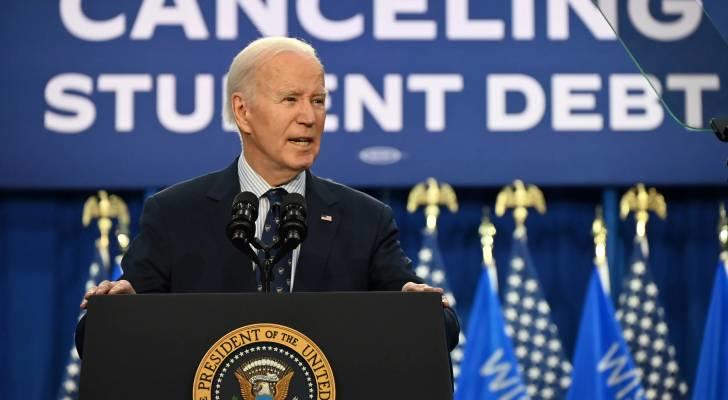 بايدن لا يمكن لإسرائيل دعم نفسها دون حل القضية الفلسطينية