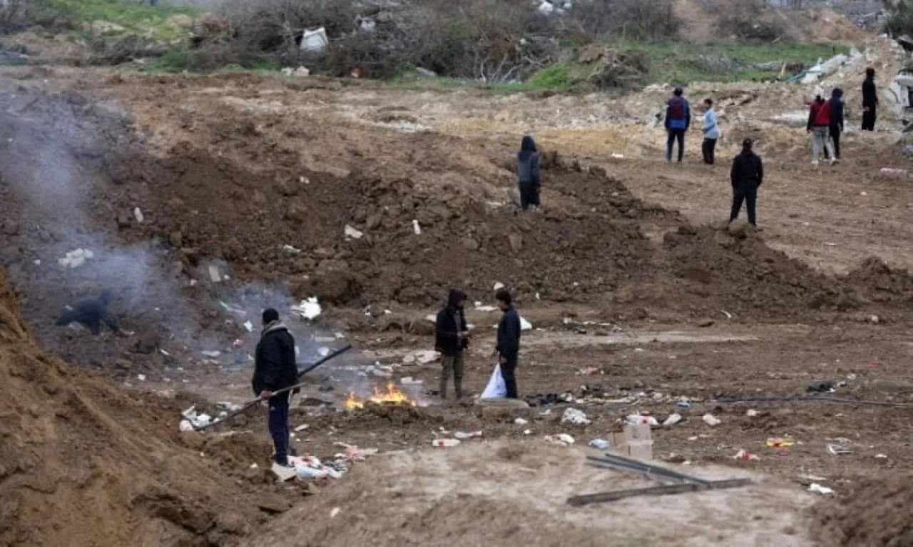 العثور على جثث فلسطينيين بعد انسحاب الاحتلال من محور نتساريم