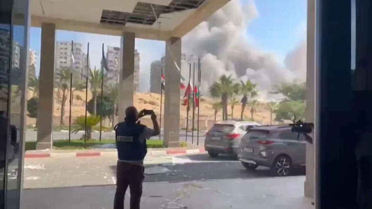 استشهاد عنصرين من الشرطة وإصابة ثالث في قصف إسرائيلي على رفح