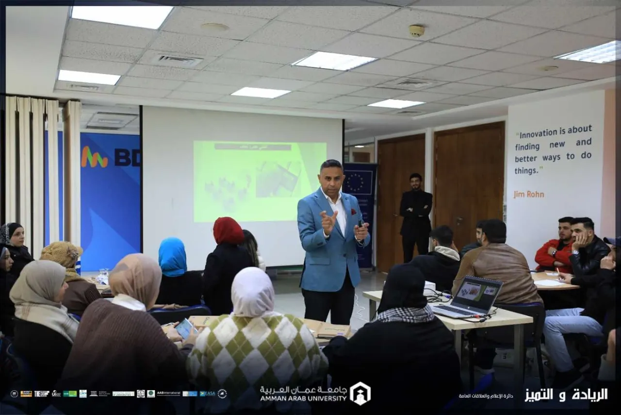 عمان العربية تشارك في الهاكثون الأخضر ضمن مشروع الروابط الخضراء