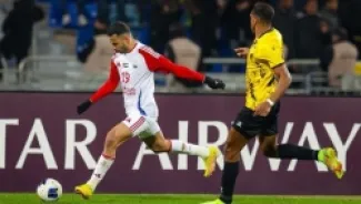 الشارقة الاماراتي . الحسين اربد يحسم التأهل الى ربع نهائي دوري أبطال آسيا 2