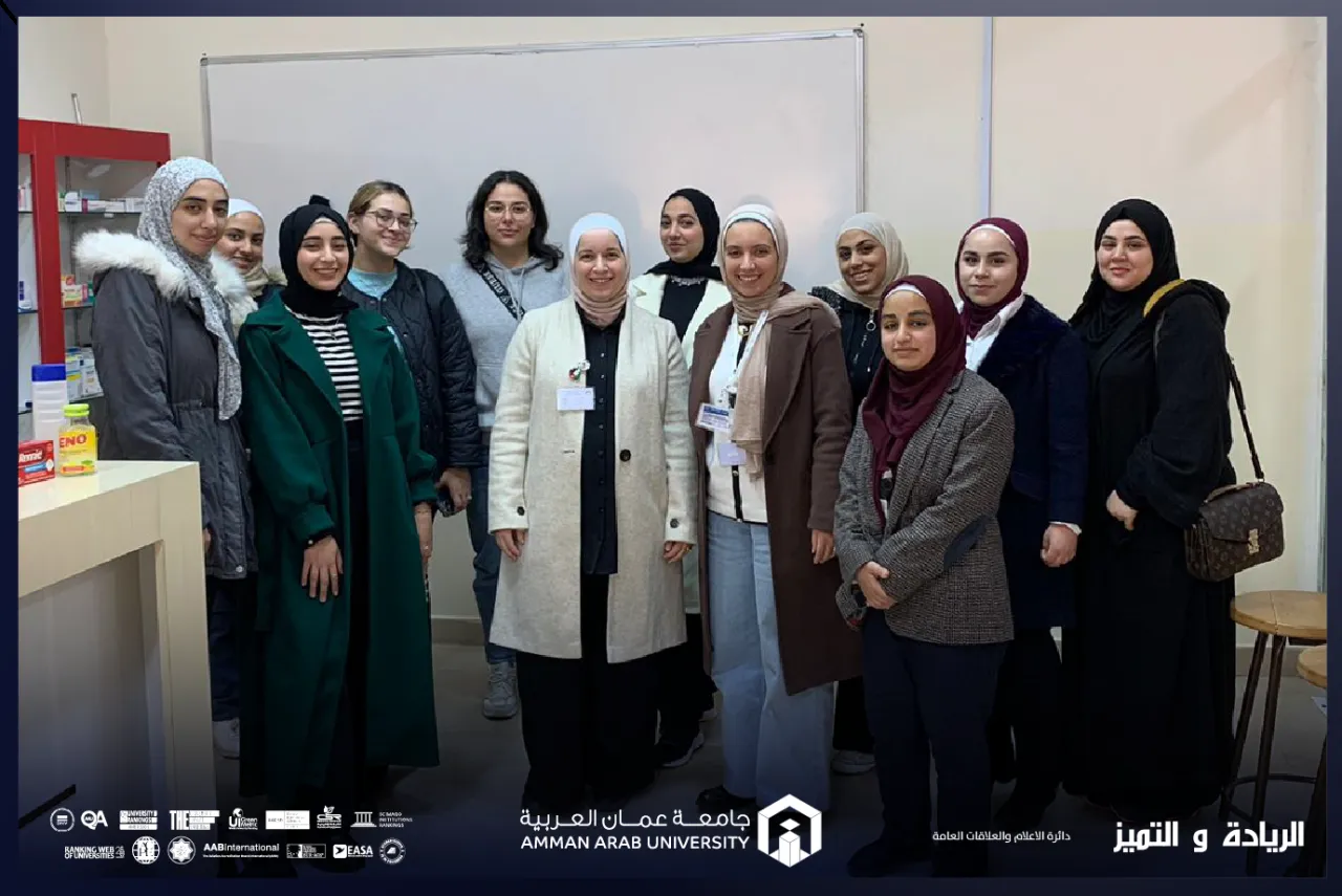 نادي الممارسة الصيدلانية في عمان العربية خطوة مبتكرة لتعزيز مهارات الطلبة العملية