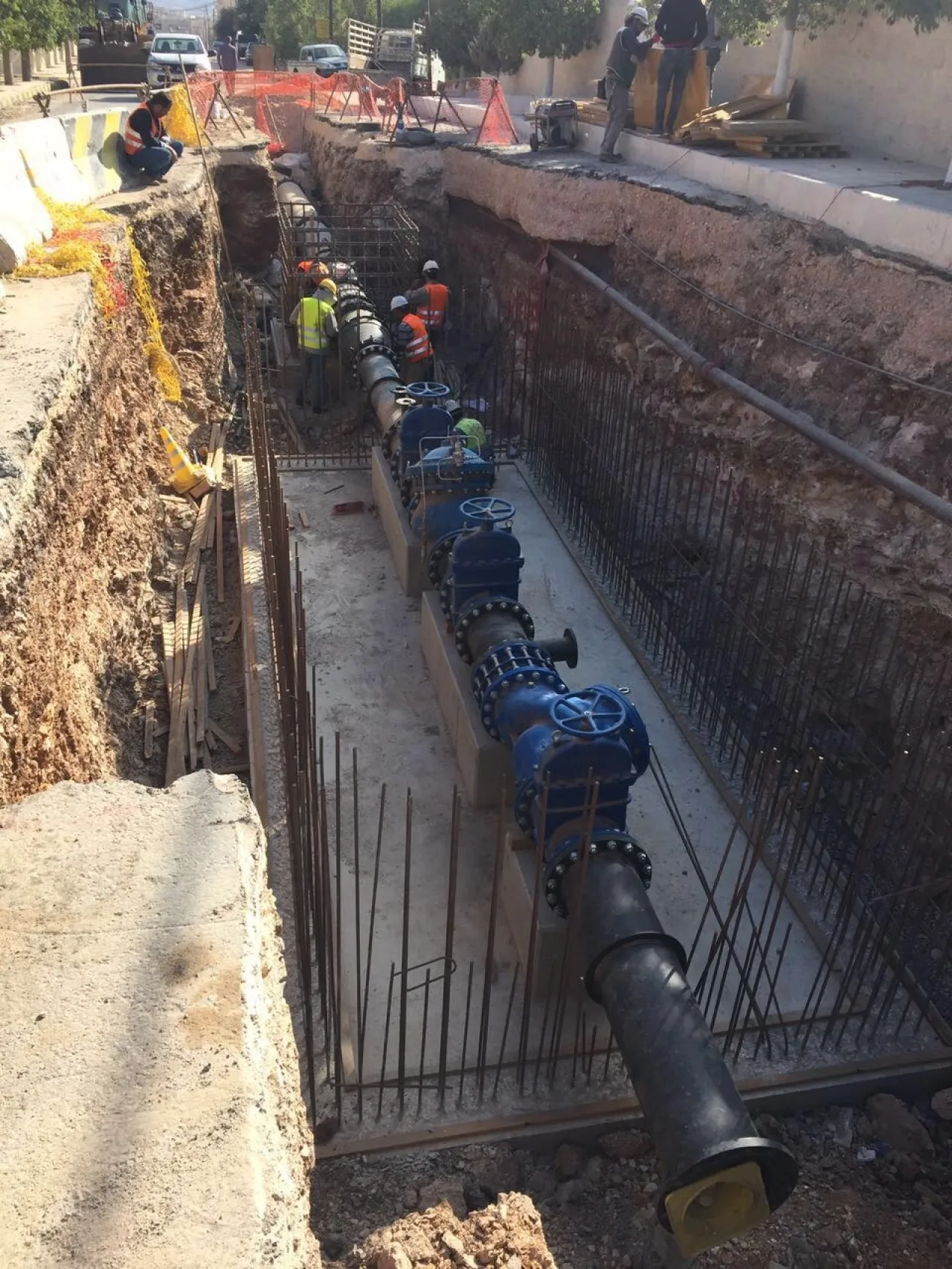 بدء تنفيذ مشروع تحسين أنظمة مياه بني كنانة