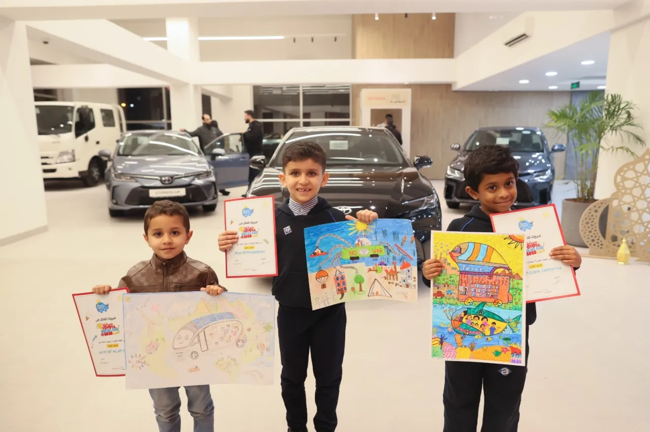 مسابقة سيارة الأحلام من تويوتا الفنية تبرز مواهب أطفال الأردن والمركزية تويوتا تحتفي بالفائزين