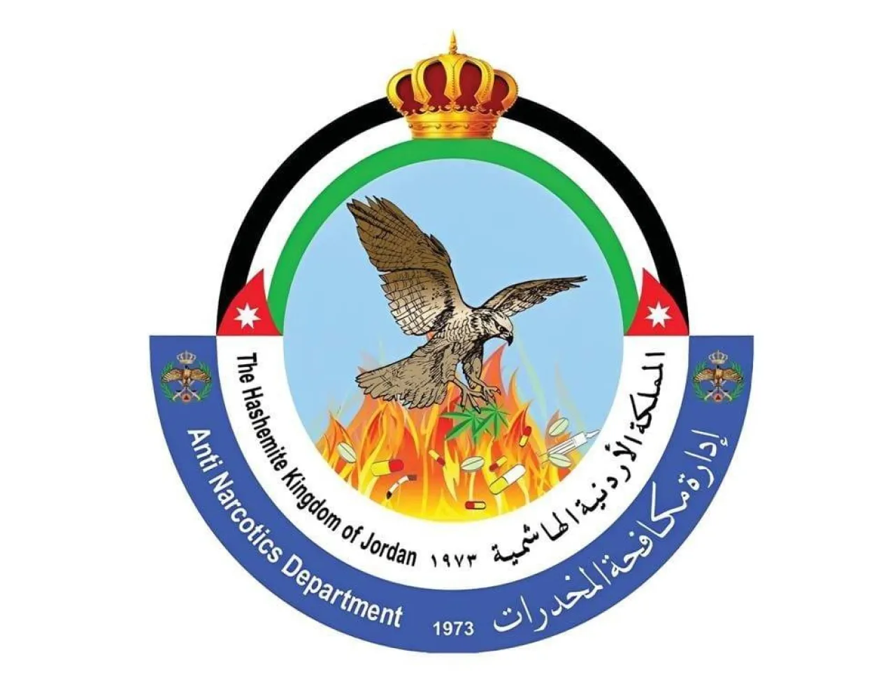 الأردن  ضبط 10 مروجين للمخدرات في 5 قضايا نوعية  صور