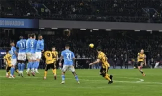 ديماركو سجل هدفا من ركلة حرة مباشرة