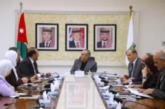 وزير الأشغال ونقيب المقاولين يبحثان تحديات القطاع وسبل تنفيذ المشاريع