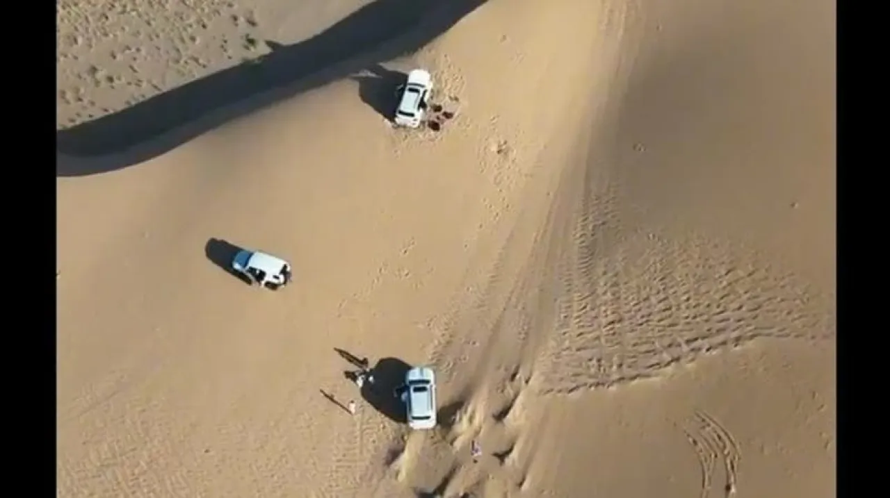 شربت ماء الراديتر وأكلت من الشجر إنقاذ عائلة سعودية في الصحراء