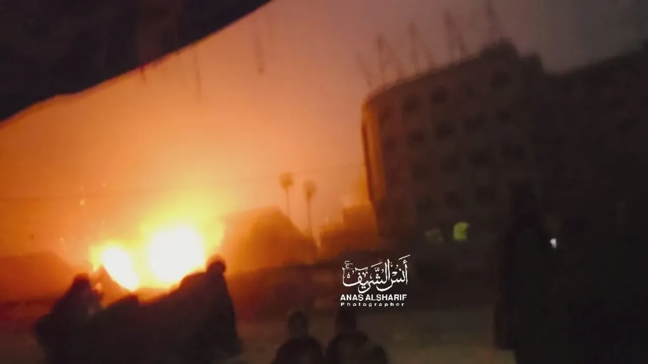 قصف إسرائيلي يستهدف مبنى بمستشفى المعمداني