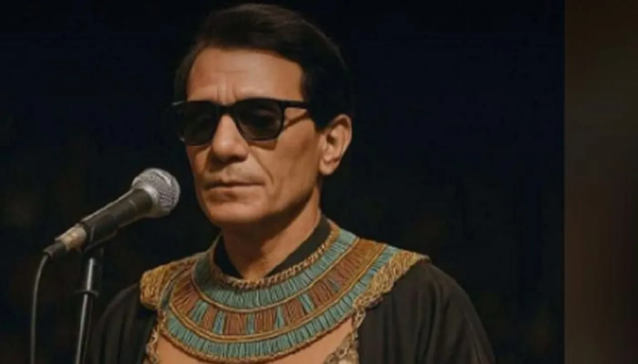 أسرة عبدالحليم حافظ تقاضي شابا ركّب صورة للعندليب على جسد محمد رمضان