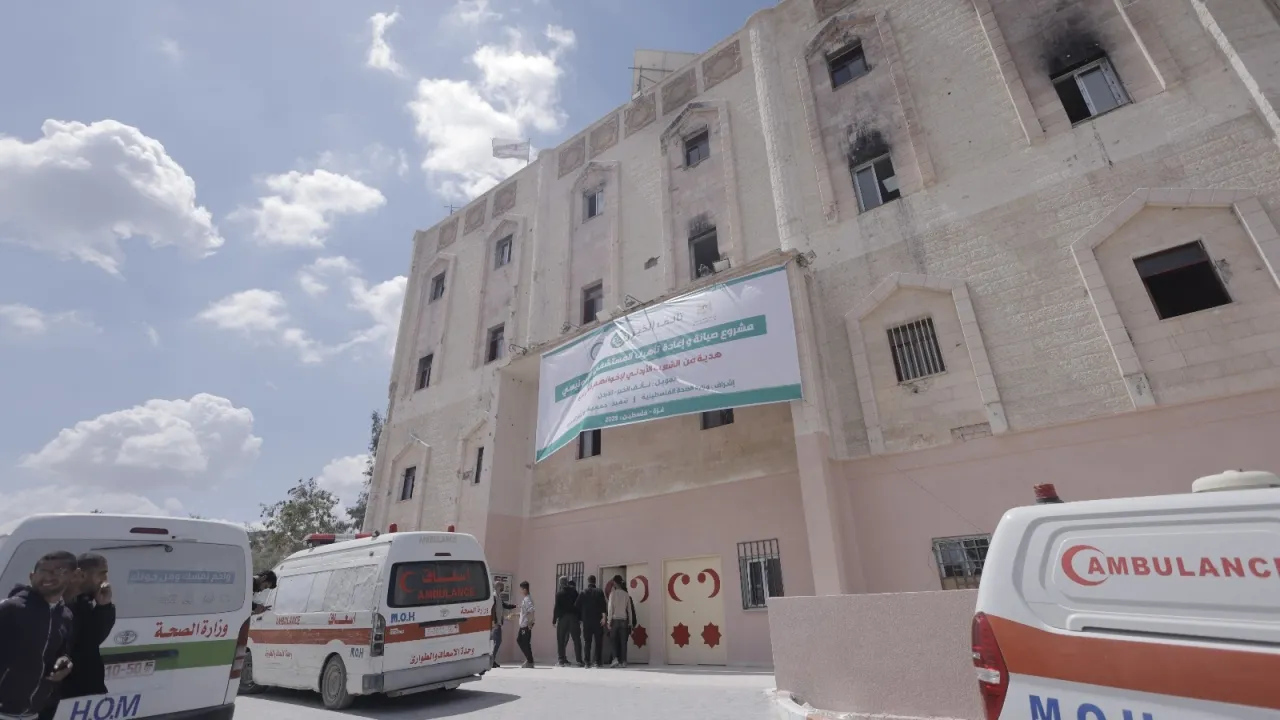 افتتاح المستشفى الإندونيسي في غزة بعد استكمال إعادة تأهيله بجهود تآلف الخير