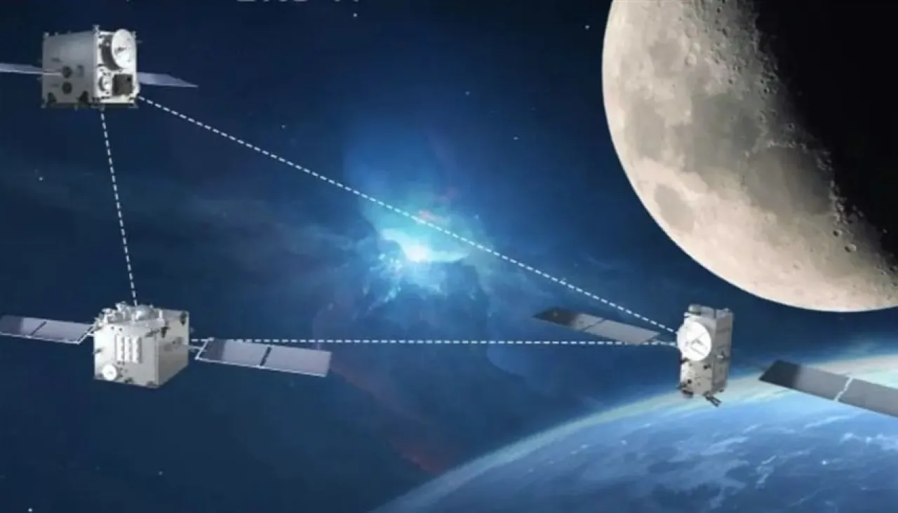 الصين تدشن أول كوكبة من ثلاثة أقمار صناعية في العالم