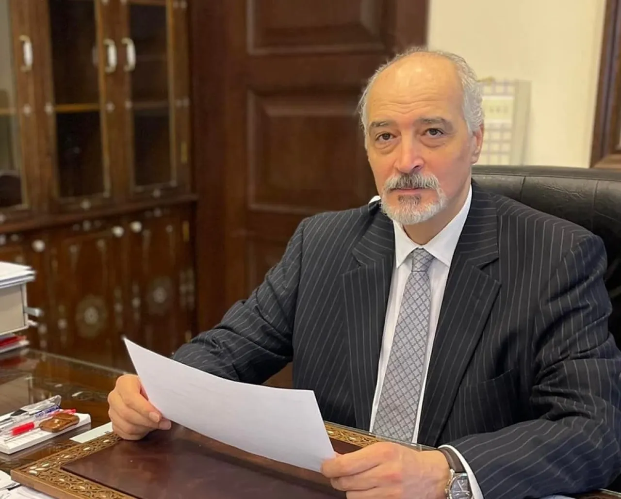 بشار الجعفري صادروا املاكي الخاصة  وحاولوا رشوتي للانشقاق عن الأسد