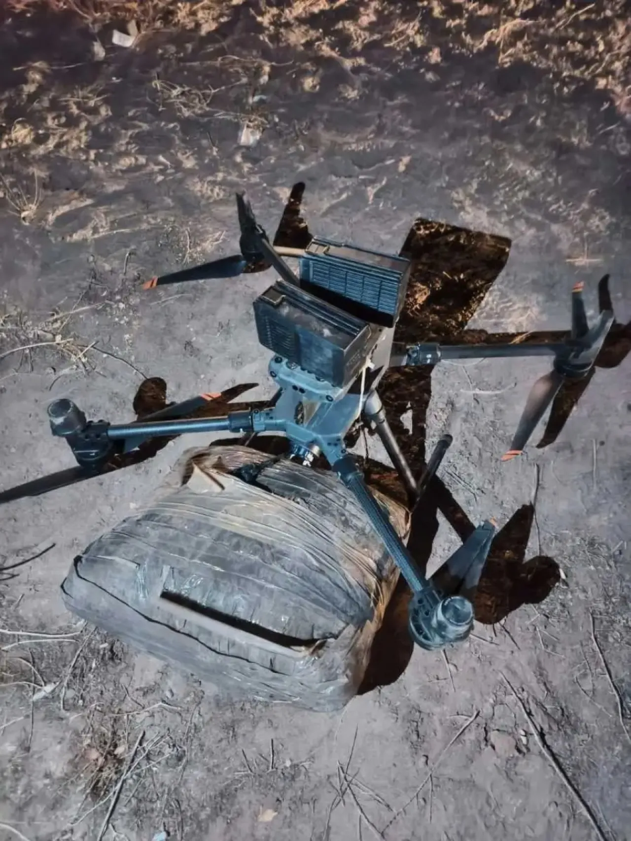 الجيش يحبط تهريب مواد مخدرة الى الاردن بواسطة طائرة مسيرة