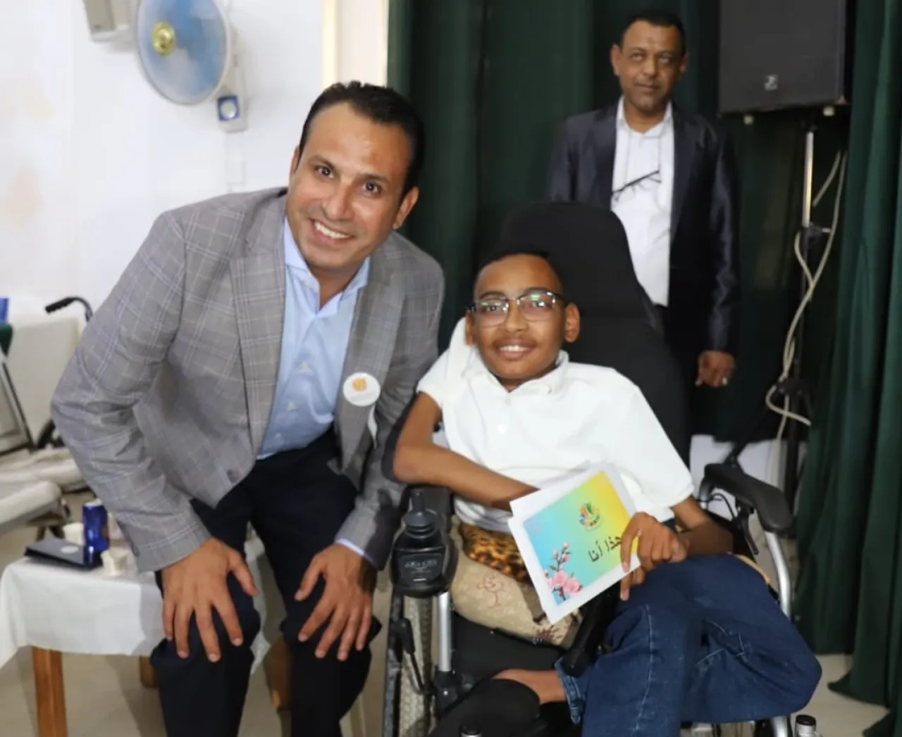 العجارمة التربية حريصة على دمج ذوي الإعاقة في التعليم