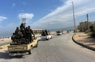 الاشتباكات باللاذقية وطرطوس في الساحل السوري