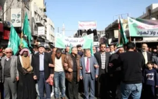 (ملتقى دعم المقاومة) يعلن تأجيل فعالية مناصرة لغزة عند المسجد الحسيني