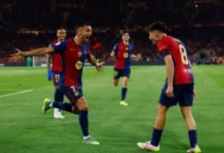 برشلونة يتوج بكاس الملك بعد مباراة ماراثونية