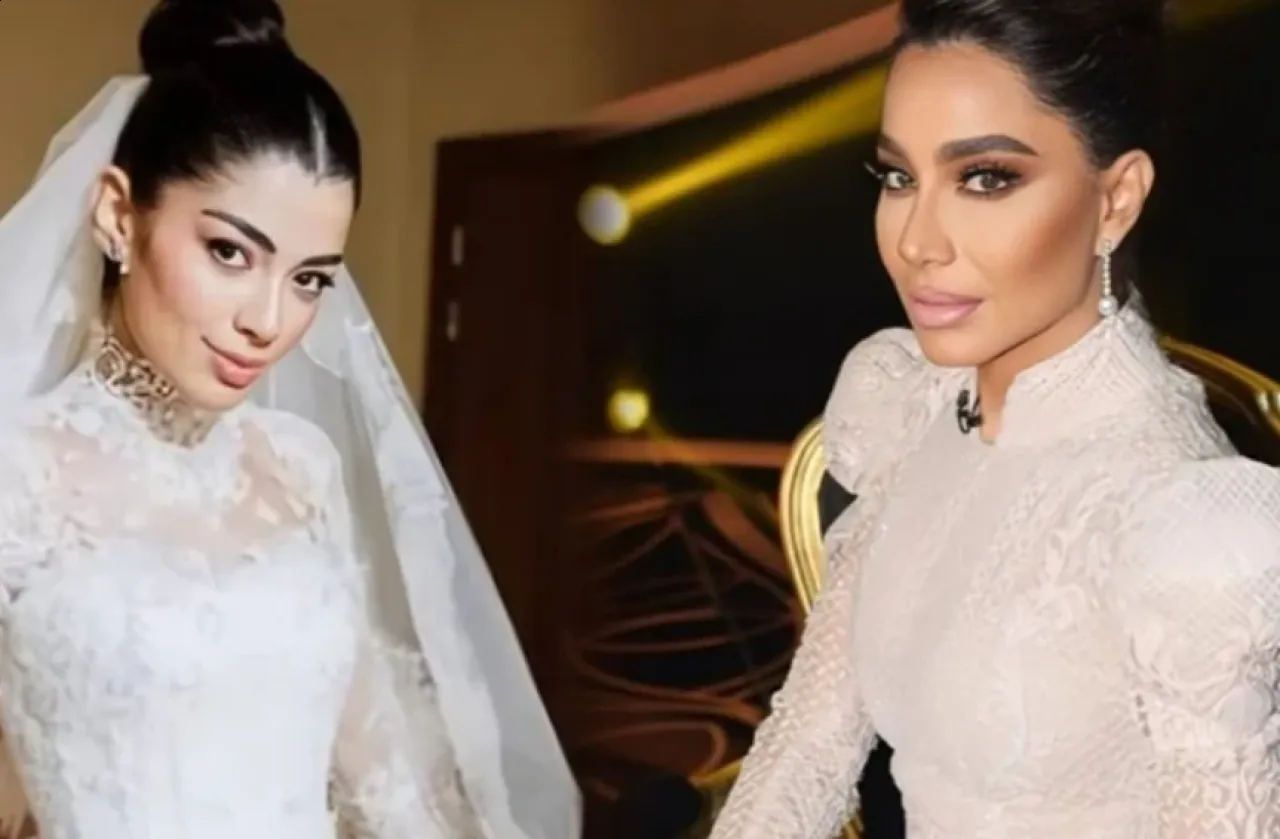 بسمة وهبة تواجه انتقادات لاذعة لتقليدها ليلى زاهر في زفافها