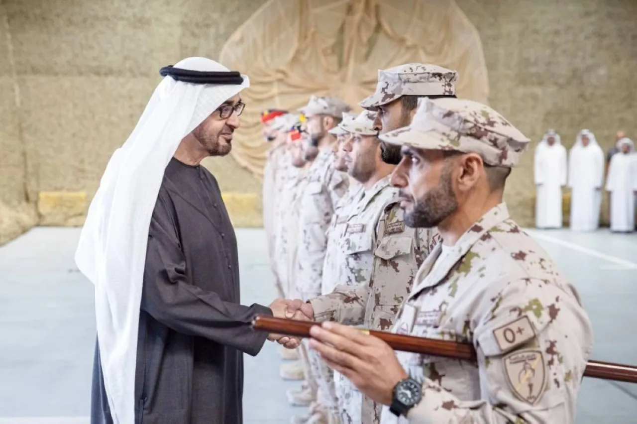 الرئيس الإماراتي قواتنا المسلحة حصن الوطن المنيع