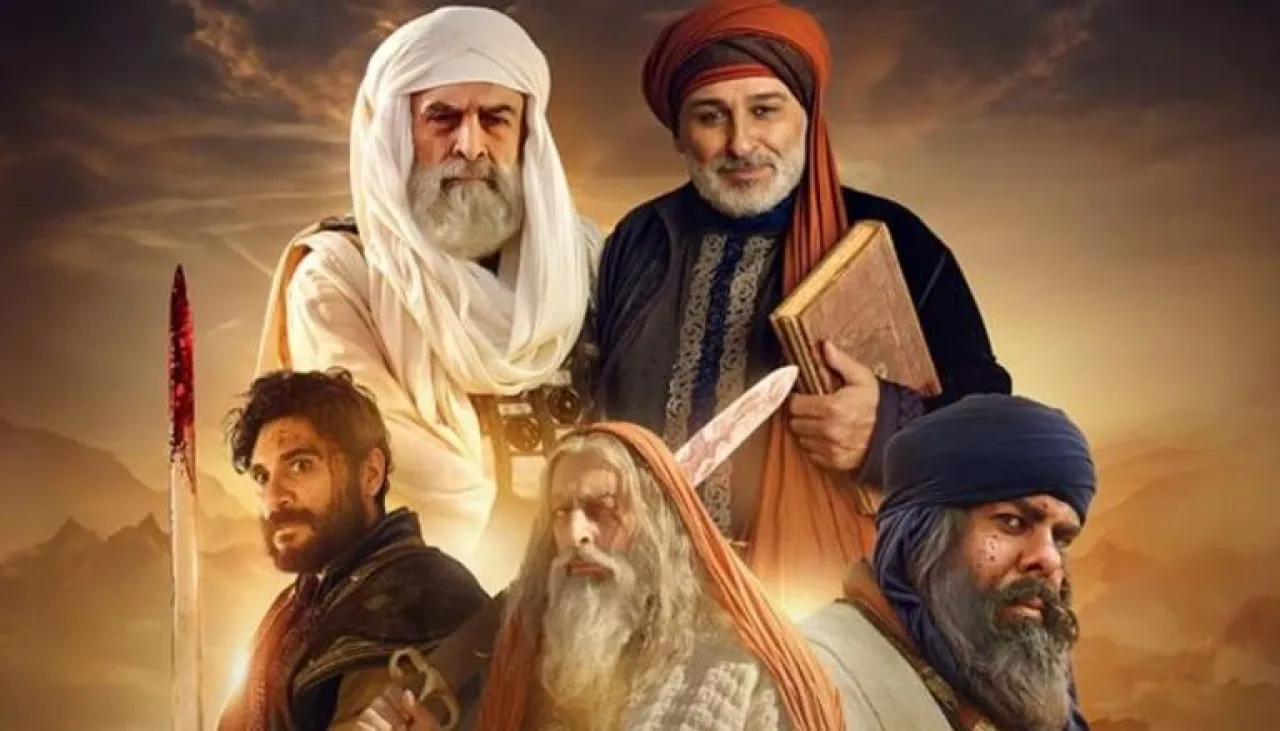 طرح الملصق الدعائي لمسلسل سيوف العرب بطولة جمال سليمان