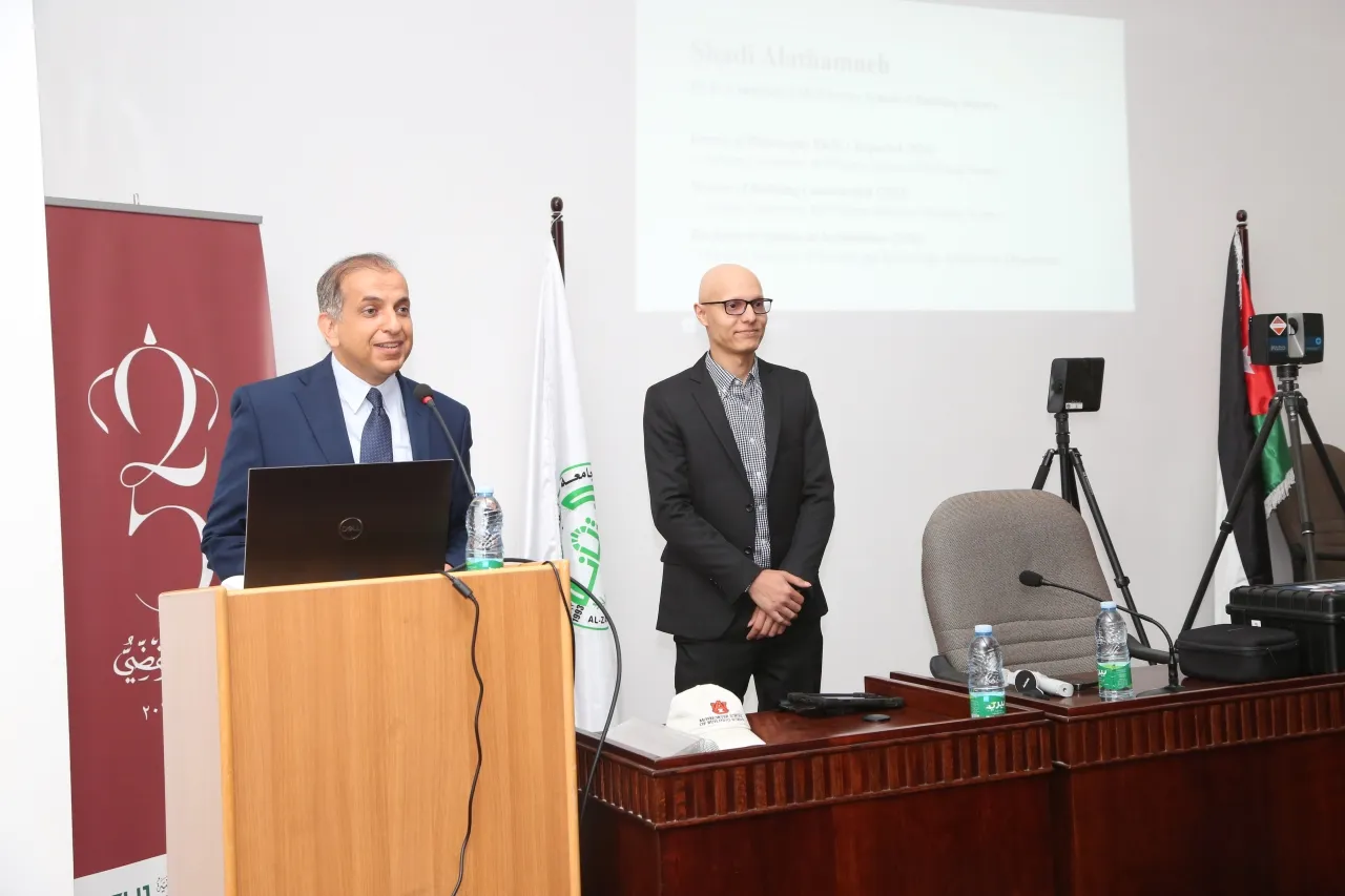 جامعة الزيتونة الأردنية تنظم ندوة علمية متخصصة في تقنيات التقاط الواقع للمشاريع الإنشائية
