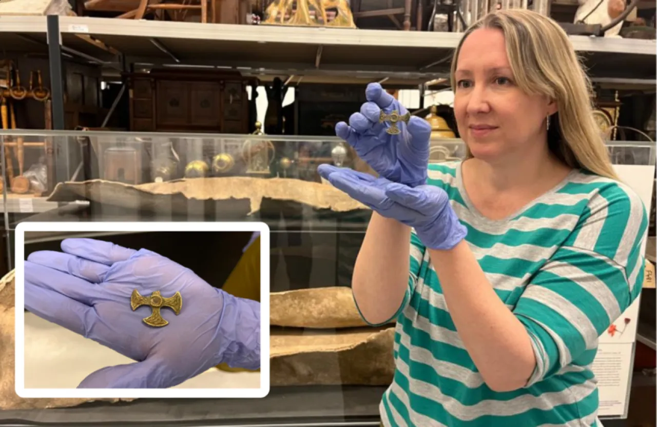 قطعة أثرية نادرة تعود لزمن المسيحية الأولى تظهر من جديد