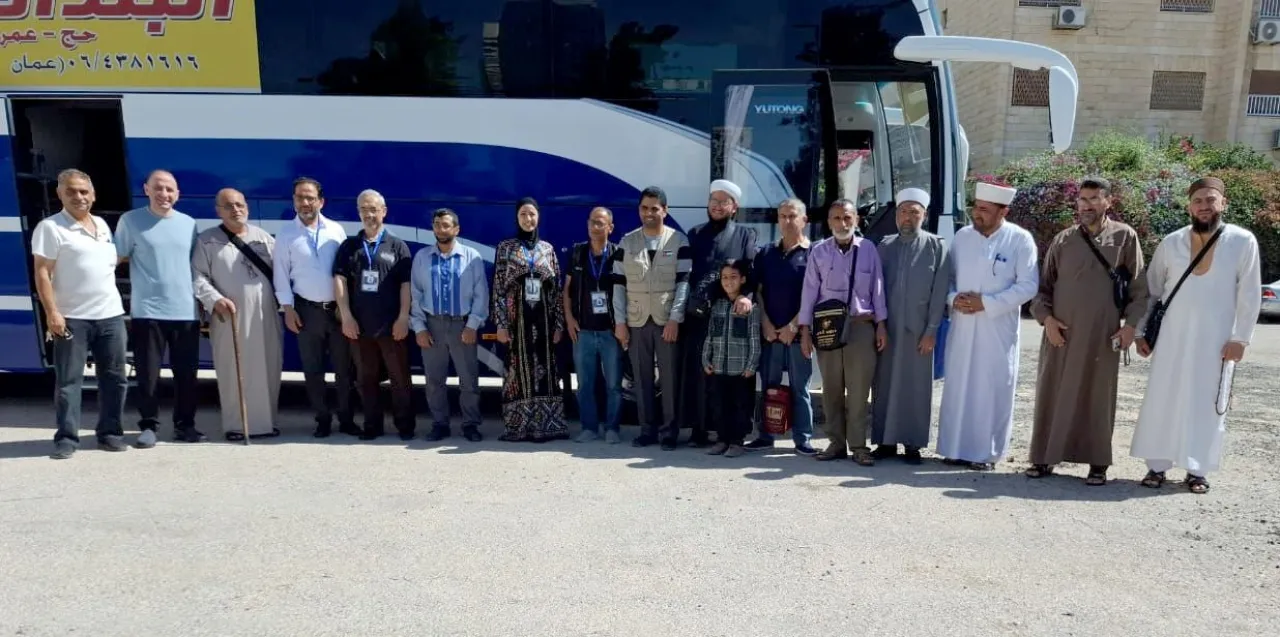 مغادرة البعثة الإعلامية المرافقة لوزارة الأوقاف لتغطية موسم الحج