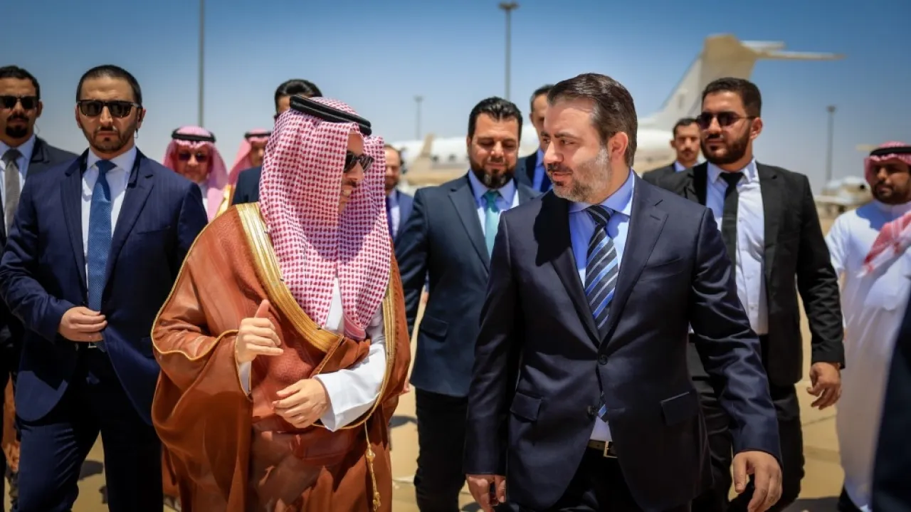 وزير الخارجية السعودي في دمشق لبحث سبل دعم اقتصاد سورية