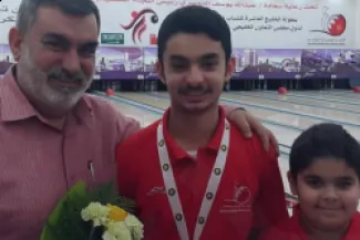 البحرين تودّع لاعب المنتخب الشاب ضحية حادث (بابكو) المأساوي