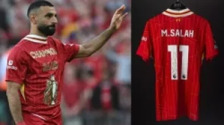 مزاد على قميص صلاح.. العروض تصل 9 ملايين جنيه