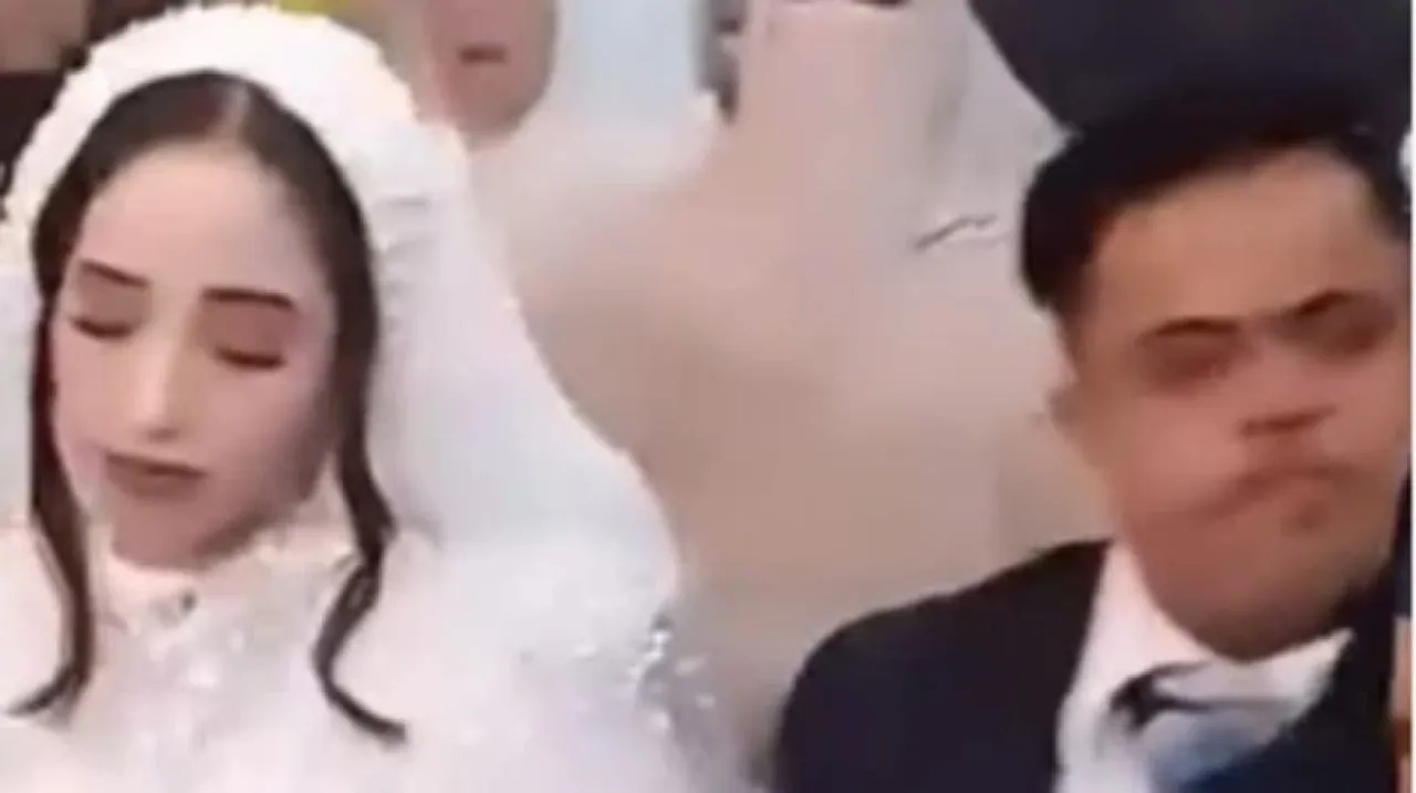 مصر بعد فيديو زواجها من مصاب بمتلازمة داون تعليق من العروس