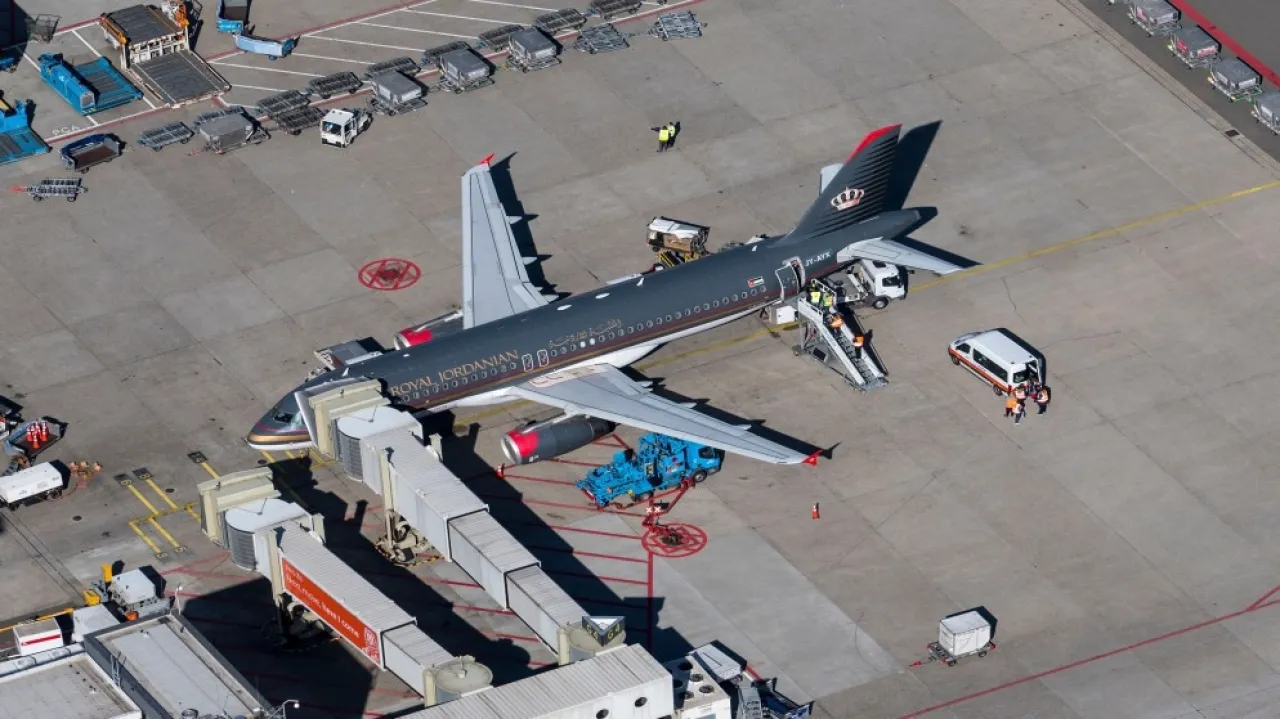 الملكية الأردنية معظم الرحلات التي تم تحويل مسارها عادت إلى عمّان