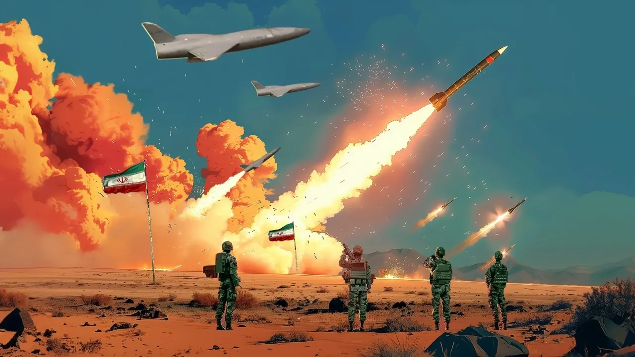 صواريخ تتساقط والتهديدات تتصاعد حرب إيران وإسرائيل تشتعل وترمب يلوّح بـ الاستسلام أو التصعيد