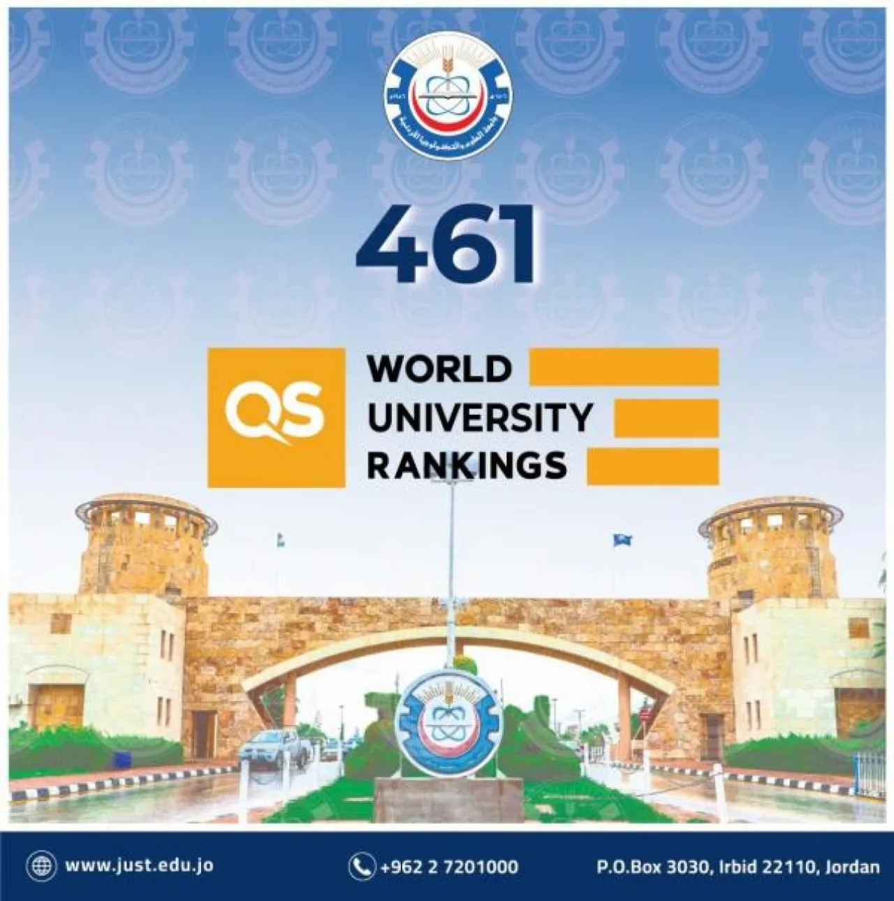 جامعة العلوم والتكنولوجيا تدخل نادي أفضل 500 جامعة عالميًا